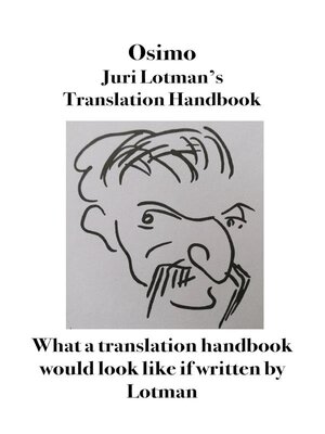 cover image of Juri Lotman's Translator's Handbook